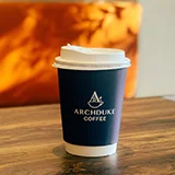 Archduke Coffee and Roastery coffee cup